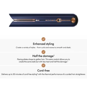 Dyson Corrale Styler Straightener – Prussian Blue/Rich Copper