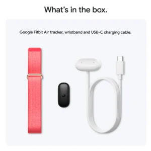 Google Fitbit Air Fitness Activity Tracker Band – Berry